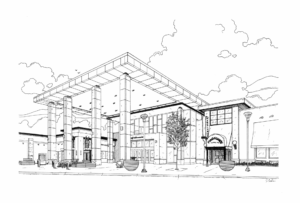 Entrance to the Springfield Town Center